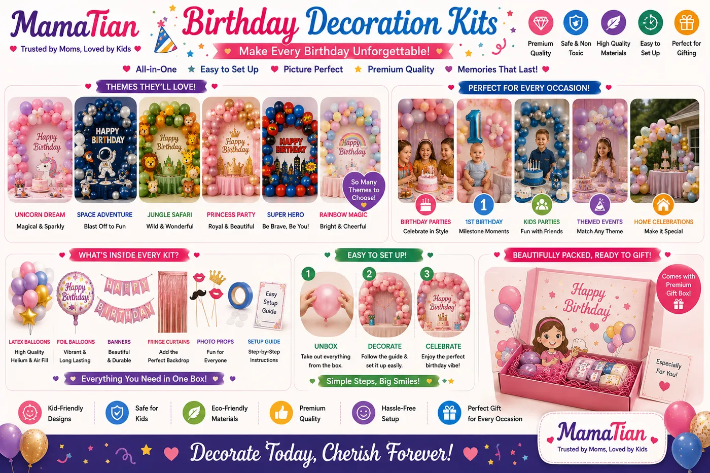 Birthday Decoration Kits
