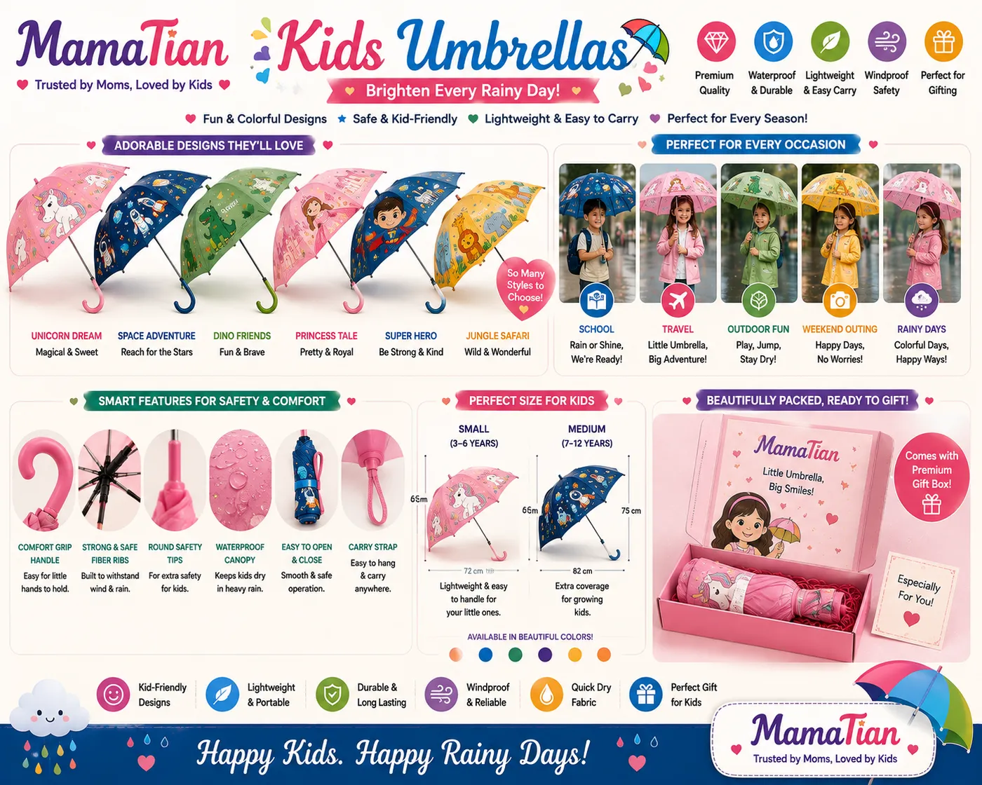 Kids Umbrellas