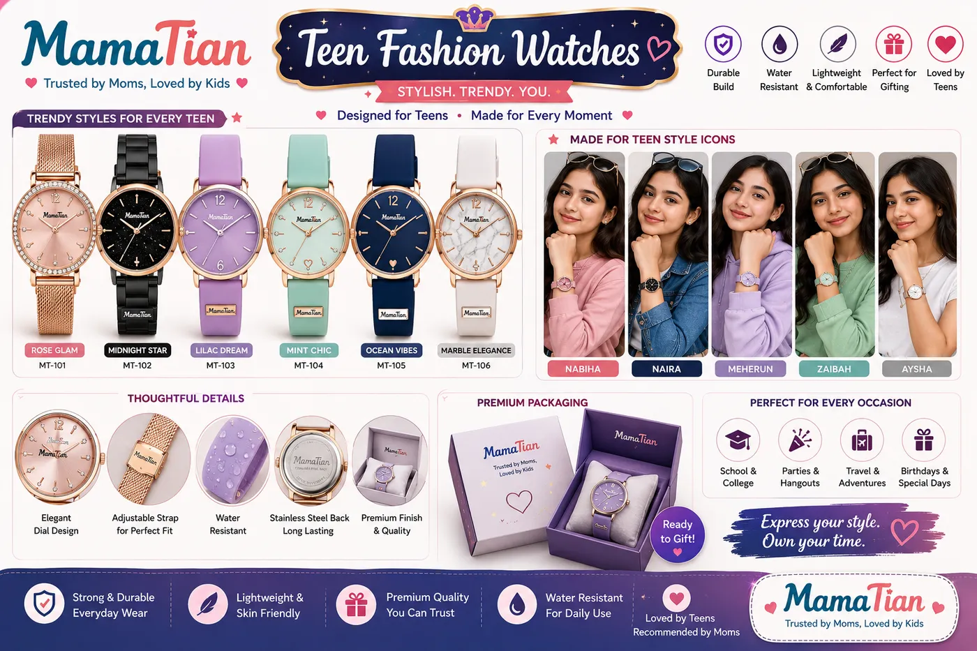 Teen Fashion Watches