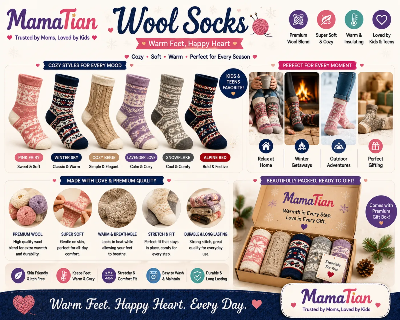 Wool Socks